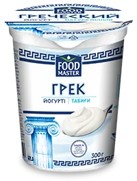 Греческий йогурт "Натуральный" FoodMaster 300 г