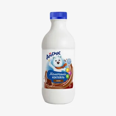 Молочный коктейль Айсик какао 2.5%, 350 мл