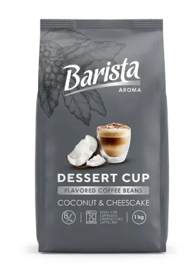 Кофе в зернах Barista Aroma Dessert Cup Coconut & Cheesecake, 1 кг