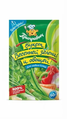 Букет весенней зелени и овощей для любых блюд, 60 г