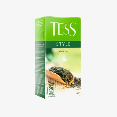 Чай Tess Style зеленый, 25 пакетиков