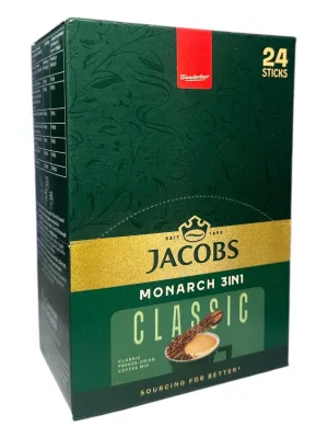 Jacobs Monarch Classic 3в1 24шт*15гр 360гр