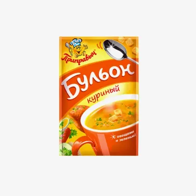 Бульон Приправыч Куриный с овощами и зеленью 75 г