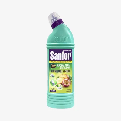 Гель Sanfor для чистки сантехники, сочные тропики, 750 г