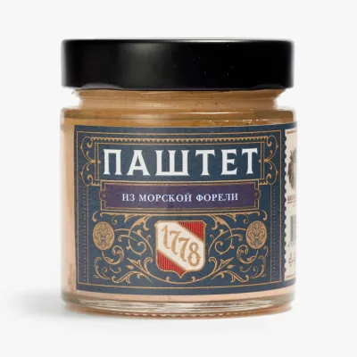 Паштет 1778 из морской форели, 170 г