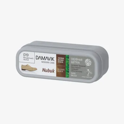 Щетка Damavik Nubuk для обуви без пропитки в футляре