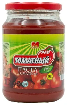 Томатная паста Масло-Дел томатный рай, 720 г
