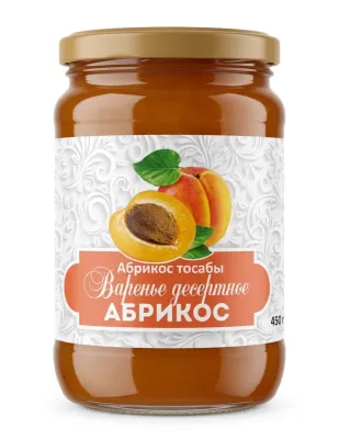 Варенье десертное «Абрикос», Sweet Berry, 450 г (стеклянная банка)