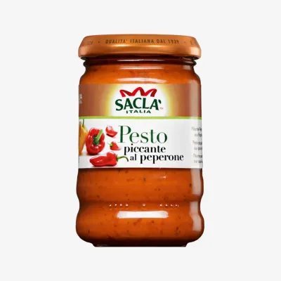 Соус Sacla Pesto Piccante al Peperone 190 г