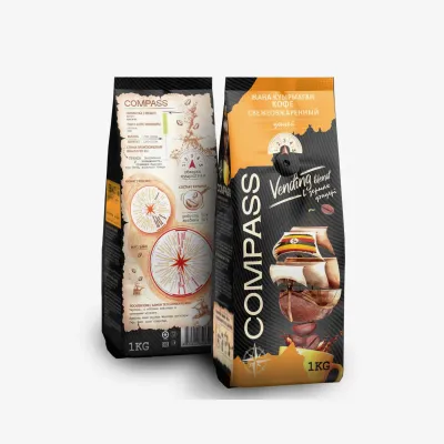 Кофе Compass Coffee для вендинга, mix 50/50 1 кг