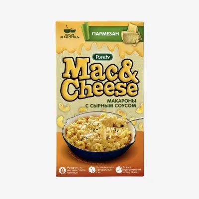 Макаронные изделия Mac&Cheese с сырным соусом пармезан, 143 г