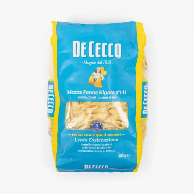 Макароны De Cecco Mezze Penne Rigate 500 г