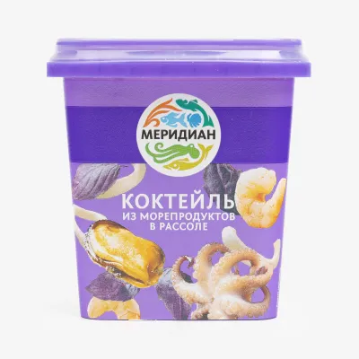 Коктейль Меридиан морепродукты в рассоле 270 г