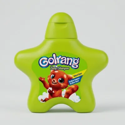 Детский шампунь Golrang (Голранг) «Звездочки» зеленый (210 мл)