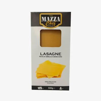 Листы Mazza для лазаньи Mazzachef, 500 г