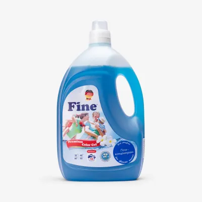Гель Fine для стирки концентрированный Premium Color, 3 л