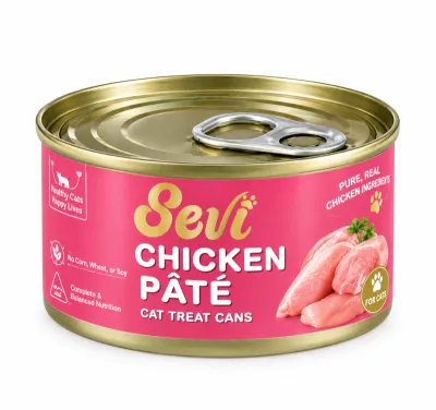 Sevi Chicken Pâté — нежный паштет с курицей для кошек (85г)