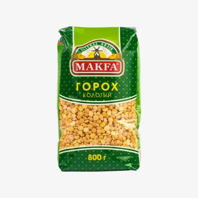 Горох Makfa колотый 800 г