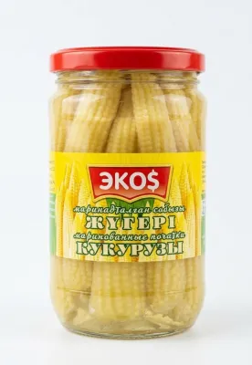Маринованные мини-початки кукурузы ЭКО$ 330 г 