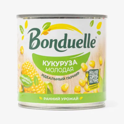 Кукуруза Bonduelle консервированная молодая, 425 мл