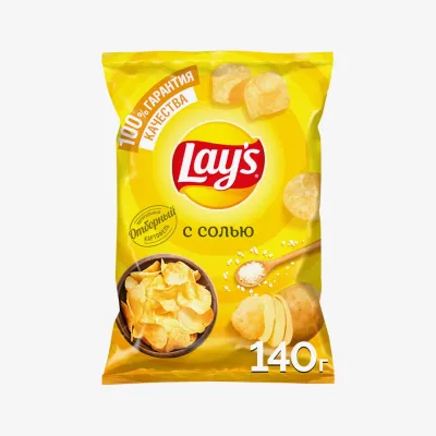 Чипсы Lay’s с солью, 140 г