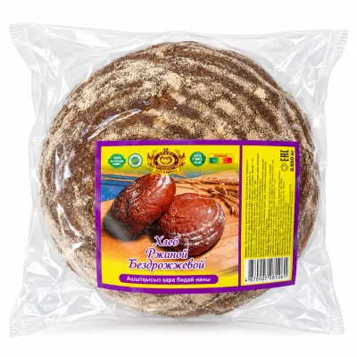 Хлеб ржаной бездрожжевой, 650 г