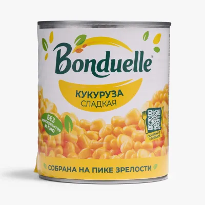 Кукуруза Bonduelle сладкая, 850 мл