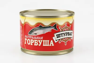 Горбуша натуральная «Штурвал», 250 г