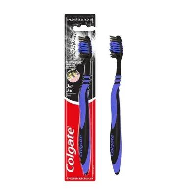 Colgate Зубная щетка Зигзаг Средней жесткости 1шт
