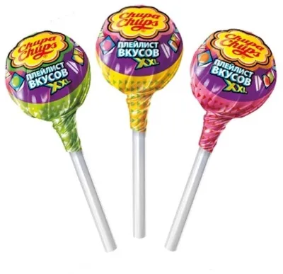 Конфеты леденцы Chupa Chups Плейлист вкусов 29 г