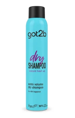 Сухой шампунь для волос Got2B Extra Fresh Volume (голубой) 200 мл 