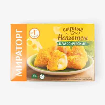 Наггетсы Мираторг сырные классические, 250 г