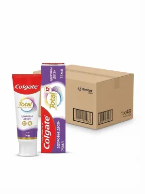  Зубная паста Colgate Total 12 «Здоровье десен» 75 мл (блок 48 штук / 1x48) 