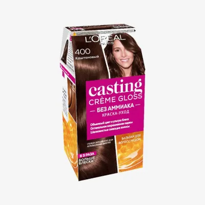 Краска L'Oreal Paris Casting Creme Gloss стойкая без аммиака #400 Каштан