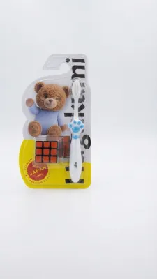 ДЕТСКАЯ ЗУБНАЯ ЩЕТКА С ИГРУШКОЙ "TEDDY BEAR CUB" (МОДЕЛЬ HGK)