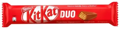 KitKat Duo шоколадный батончик молочный 64 г