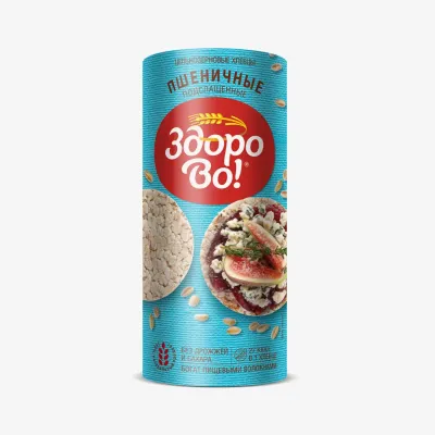 Хлебцы Здорово пшеничные подслащенные, 150 г