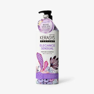Шампунь Kerasys Elegance&Sensual Perfume для тонких и ослабленных волос, 600 мл