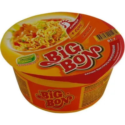 Лапша Big Bon в чашке
