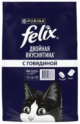 Felix Двойная вкуснятина говядина 10 кг