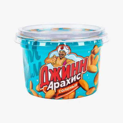Арахис Джинн жареный соленый 130 г