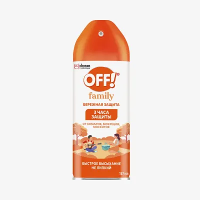 Аэрозоль SCJ Off! Family от комаров 157 мл