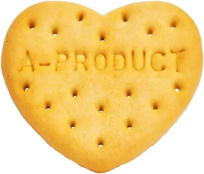 Печенье A-Product сердечко 0.55 кг