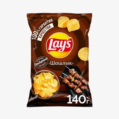 Чипсы Lay’s шашлык, 140 г