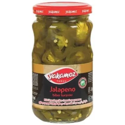 МАРИНОВАННЫЙ ПЕРЕЦ ХАЛАПЕНЬО «YAKAMOZ» (650 Г)