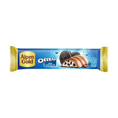 Alpen Gold Oreo Milk chocolate шоколадный батончик молочный 37 г