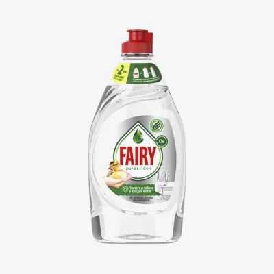 Средство Fairy Pure&Clean для мытья посуды, 450 мл