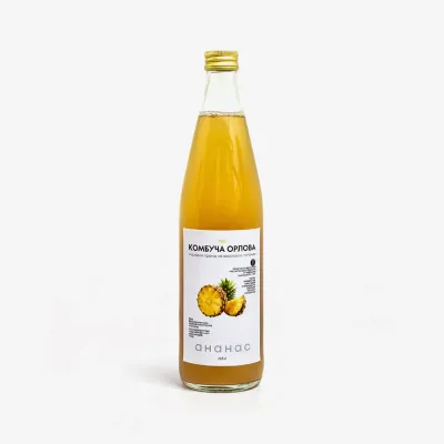 Комбуча Орлова ананас, 0.5 л
