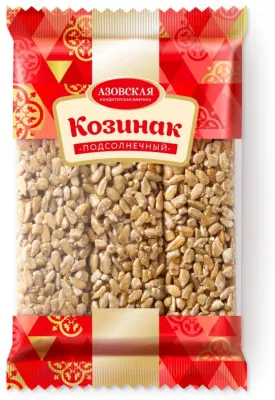 Азовская кондитерская фабрика козинак подсолнечный 150 г
