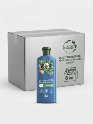 Бальзам-ополаскиватель Herbal Essences «Глубокое Восстановление Аргановое Масло», 250 мл (Коробка, 6 штук)